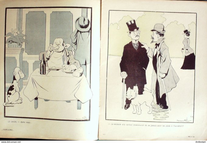 L'Assiette au beurre 1902 #  88 Bêtes et Gens Rabier Benjamin