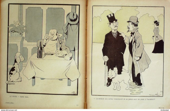 L'Assiette au beurre 1902 #  88 Bêtes et Gens Rabier Benjamin