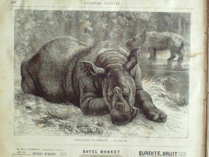 L'Univers illustré 1872 # 896 Espagne Atlanta Biscaye Suisse Genève Rome mont PalatinNvelle-Zélande