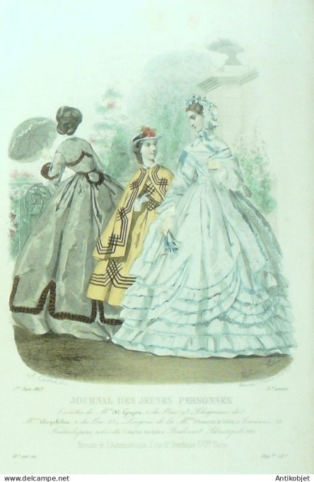 Jeunes personnes 1863 # 06