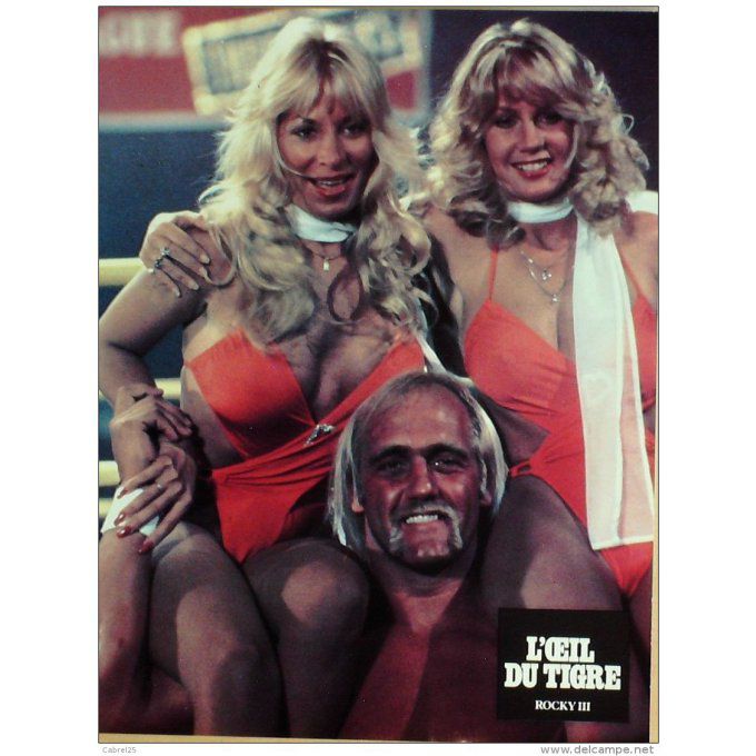 L'oeil Du Tigre Rocky Iii Stallone Talia Shire Hulk Hogan 1982
