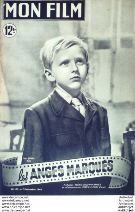 Mon Film 172 49-12- 7 Les Anges marques Ivan Jandl Mary Patton