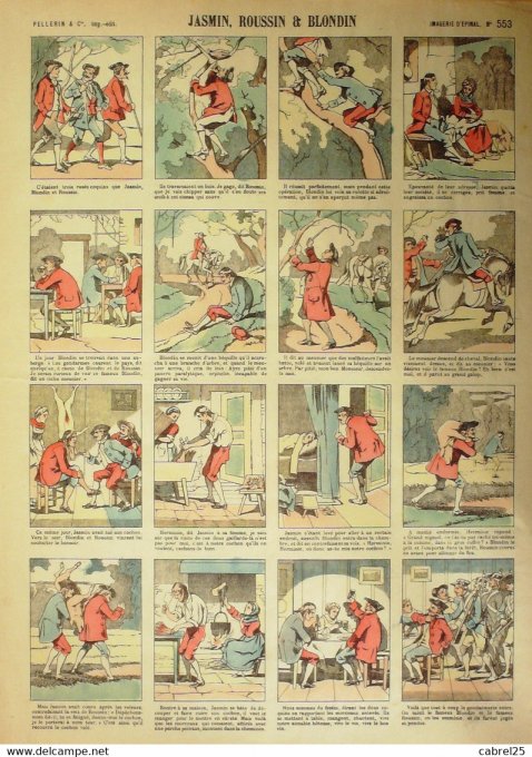 Jasmin Roussin & Blondin (Pellerin d'epinal)