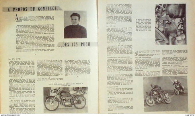 Moto Revue 1960 n° 1502 Puch 125 175 Svs Aermacchi Harley Davidson Horex Imperator