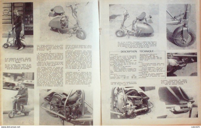 Moto Revue 1960 n° 1502 Puch 125 175 Svs Aermacchi Harley Davidson Horex Imperator