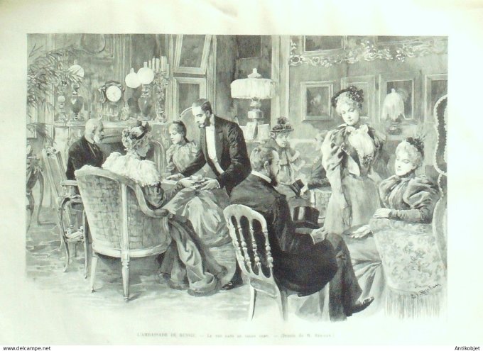 Le Monde illustré 1893 n°1878 Jules Ferry Algérie Orléansville Marseille (13) procès de Panama