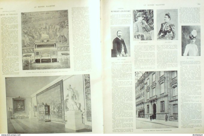 Le Monde illustré 1902 n°2355 Martinique St-Pierre montagne pelée Italie Mélili Toulouse (31)