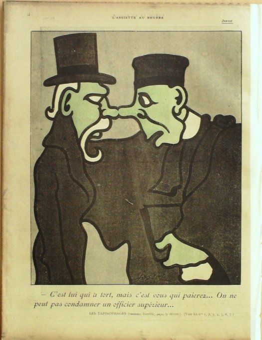 L'Assiette au beurre 1901 #   8 Pour Dieu le Tzar la Patrie Villon Steilen