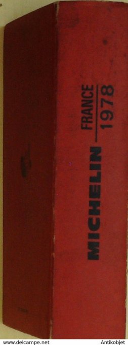 Guide rouge MICHELIN 1978 71ème édition France