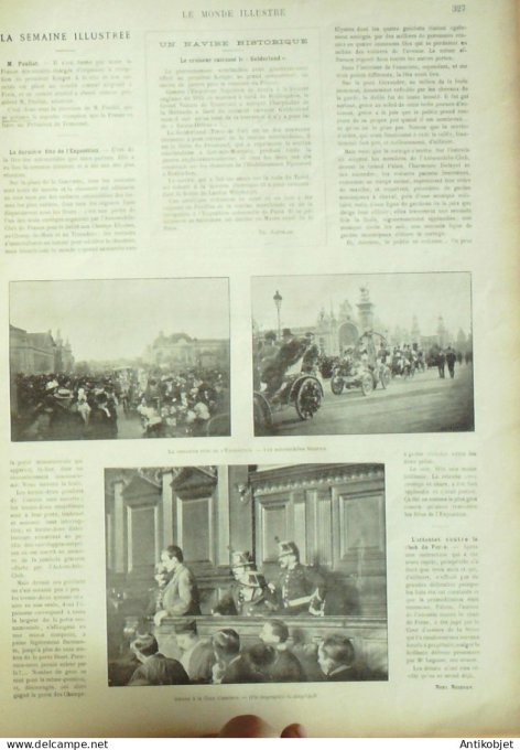 Le Monde illustré 1900 n°2277 Afrique-Sud Prétoria Waterval-Onder Kruger cuirassé le Gelderland