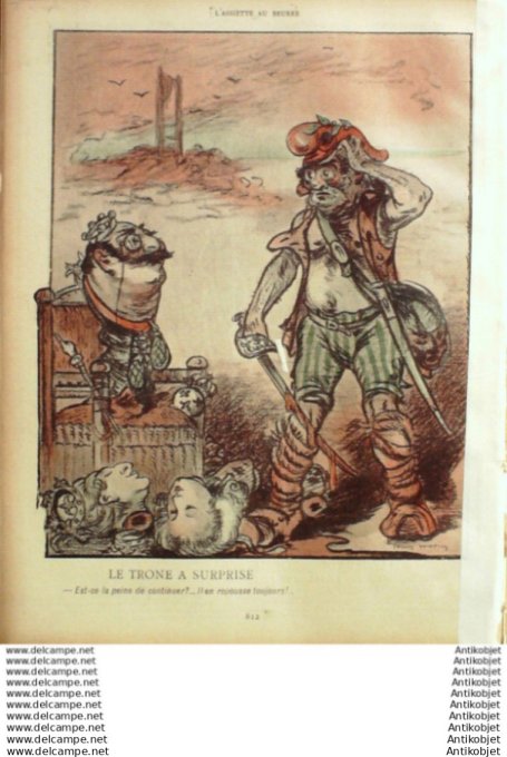 L'Assiette au beurre 1902 #  50 Les Masques Morin Louis