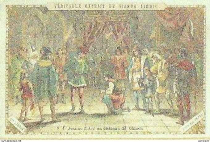 Chromo Liebig Sang  270 Jeanne d'Arc 1 (1890)