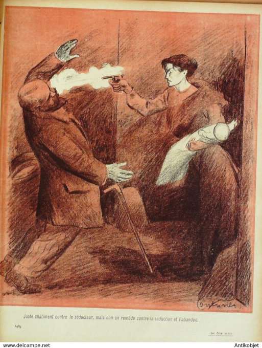 L'Assiette au beurre 1902 #  89 Les filles mères Couturier