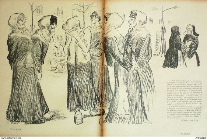 L'Assiette au beurre 1902 #  89 Les filles mères Couturier