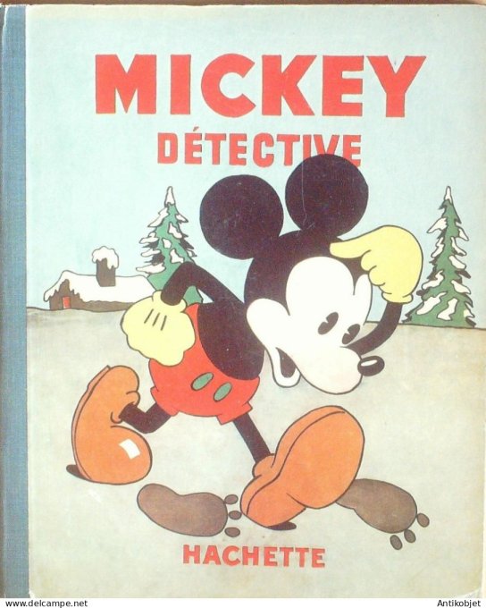 Walt Disney Mickey Detective Hachette #  6 Eo 1933