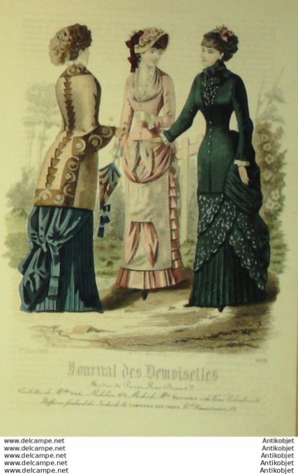 Journal de Demoiselles 1882 # 4366 (Maison Vidal)