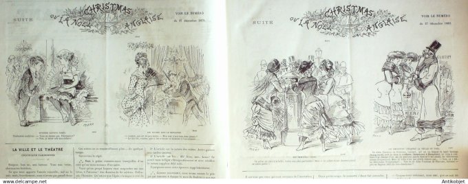 Le Journal Amusant 1880 # 1218 La fille du tambour major par Stop