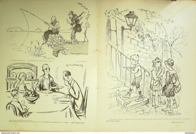 Le Rire Rouge 1917-07- 7 # 138 Journal humoristique Ed.Originale Action de graces
