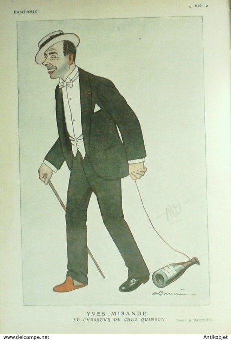 Fantasio 370 1922 Max Studdy Mendousse Gesmar Vertes