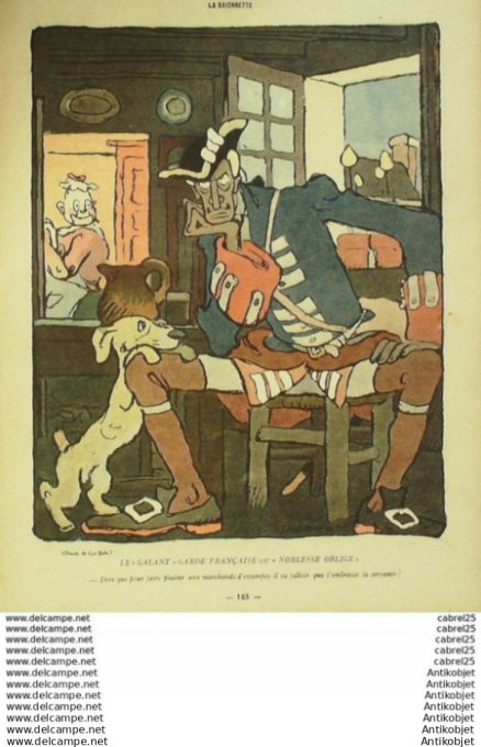 La Baionnette 1918 # 142 (Poilus De Jadis) Baille Bofa Brunner Manfredini Quint