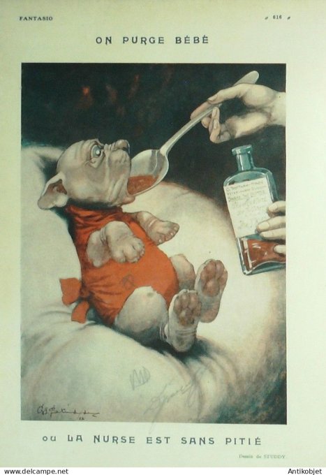 Fantasio 370 1922 Max Studdy Mendousse Gesmar Vertes