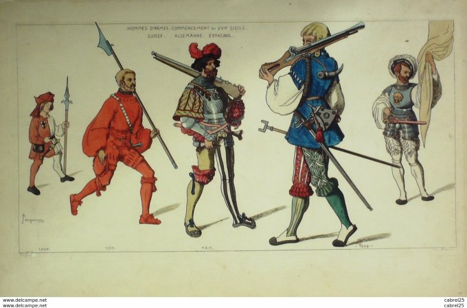 Hommes d'armes 16ème