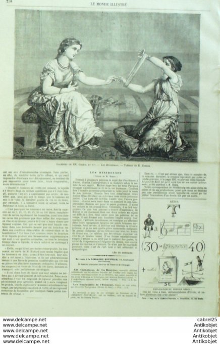 Le Monde illustré 1861 n°210 Saigon Viet Nam Garde Bachi Bouzouks Chine Tien Tsin