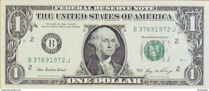 Billet de Banque Etats-Unis 1 Dollar 2006
