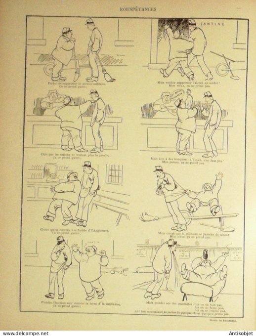 Le Rire 1900-04-21 # 285 Journal humoristique Ed.Originale M.Loubet & Picard