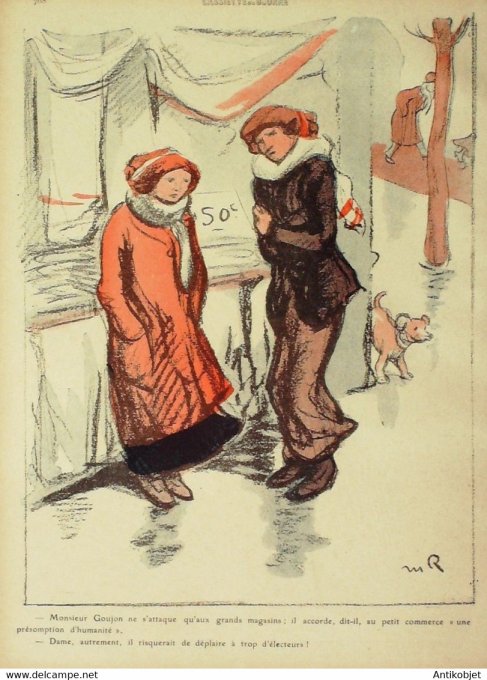 L'Assiette au beurre 1910 # 516 Les employés Radiguet