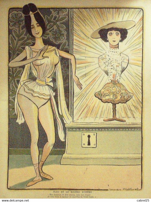 Le Rire 1901 n°369 Willette Métivet Meunier Maréchal Rascid Faivre Delaw Grandjouan