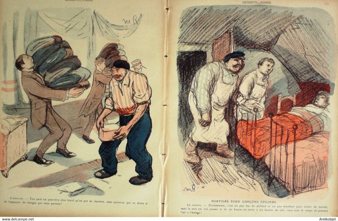 L'Assiette au beurre 1910 # 516 Les employés Radiguet