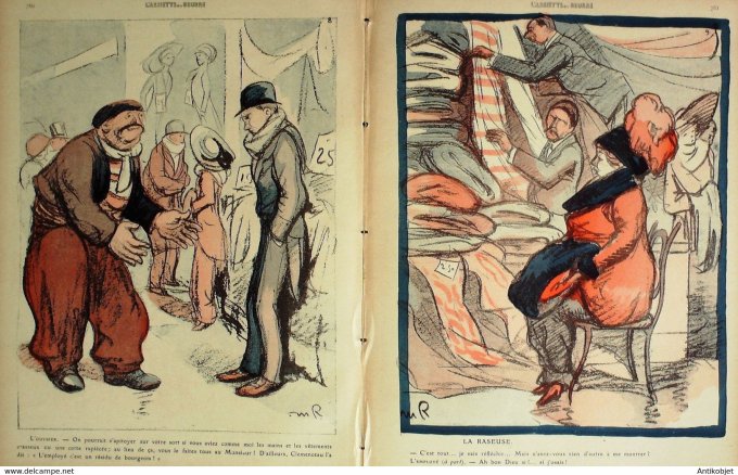 L'Assiette au beurre 1910 # 516 Les employés Radiguet