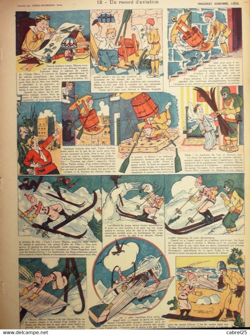 Un Record d'aviation ( Gordinne) Tomen