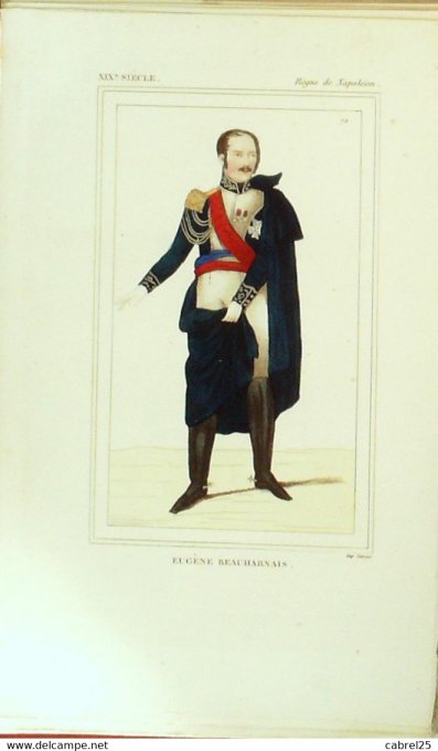 Beauharnais Eugène Napoleon 19ème