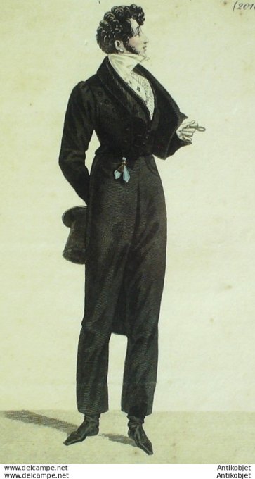 Costume Parisien 1821 # 2018 Habit drap homme