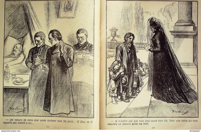 L'Assiette au beurre 1901 #  33 L'heritage Heidbrinck