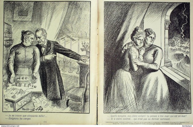 L'Assiette au beurre 1901 #  33 L'heritage Heidbrinck