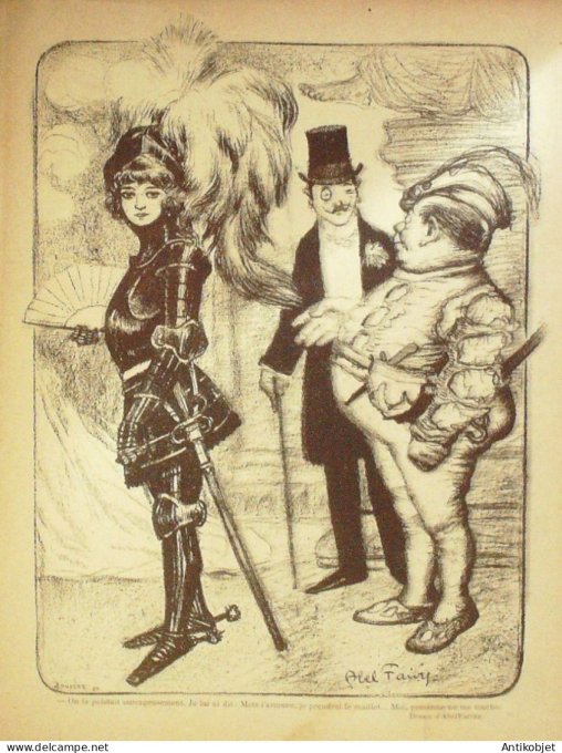 Le Rire 1900-02-24 # 277 Journal humoristique Ed.Originale Les Poires