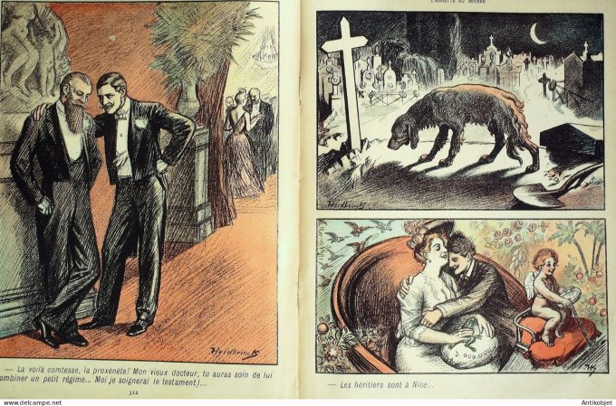 L'Assiette au beurre 1901 #  33 L'heritage Heidbrinck