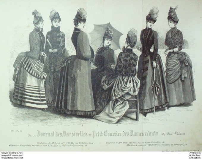 Journal des Demoiselles & Dames réunis 1889 # 1084