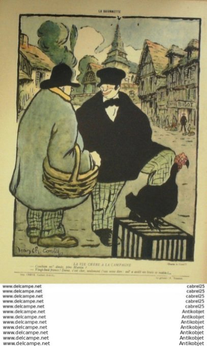 La Baionnette 1918 # 162 (Derriere Les Fagots) Rogino Bofa Pierpik Arnac Fournier Contel