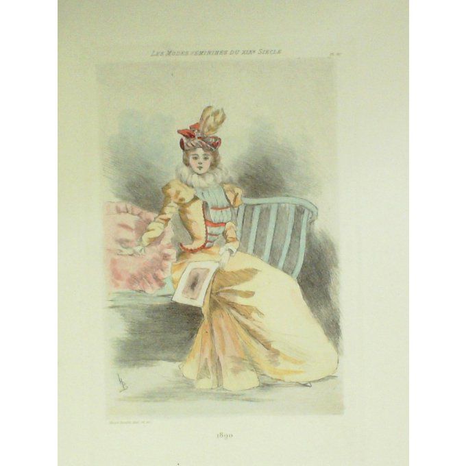 Mode Féminine époque 1890 (H.Boutet)