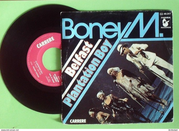 Boney M. 45T SP Belfast 1977
