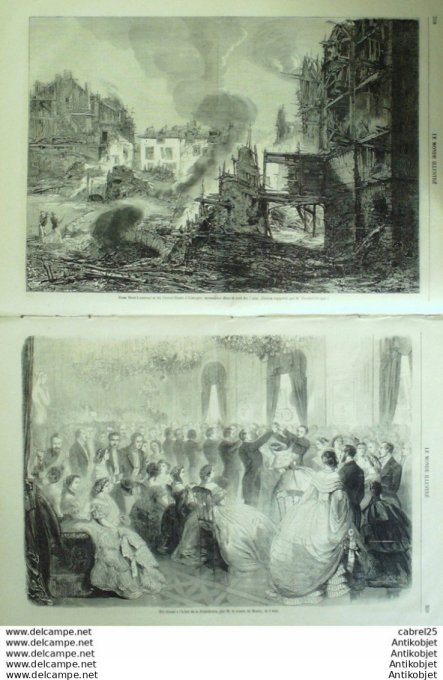 Le Monde illustré 1861 n°214 Grèce Corfou Limoges Louisianne Charleston