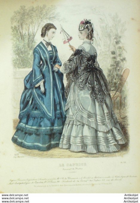 Le Caprice 1875 # 1112 (Maison Plumeul)