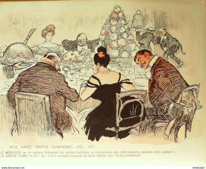 L'Assiette au beurre 1902 n° 91 Noël Mirance