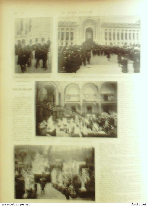 Le Monde illustré 1900 n°2249 Etats-Unis Ste-Hélène Jame-Ttown Canada Ottawa Hull Montmartre rempart
