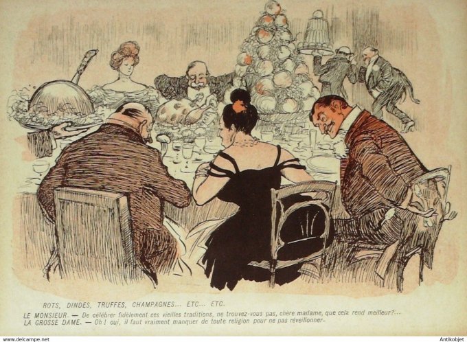 L'Assiette au beurre 1902 n° 91 Noël Mirance