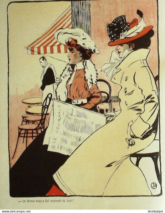 L'Assiette au beurre 1902 #  68 La traite des blanches Leonce Burret